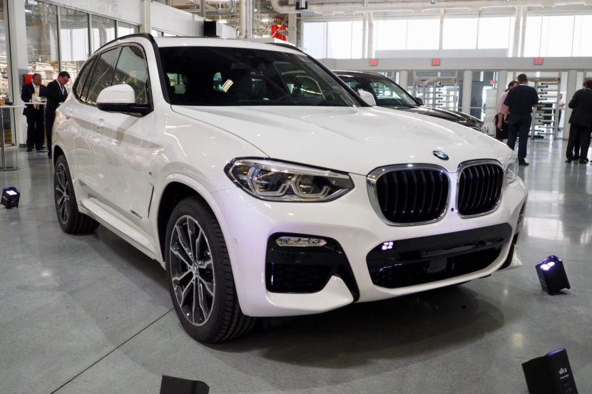 New BMW X3 – Live Photos From Spartanburg plant