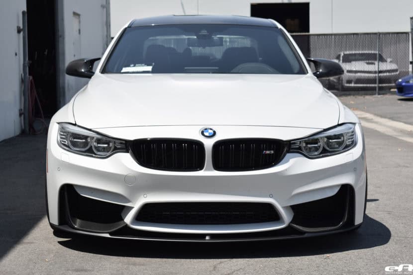 Alpine White BMW M3 ZCP – Suspension and Carbon Fiber Upgrade