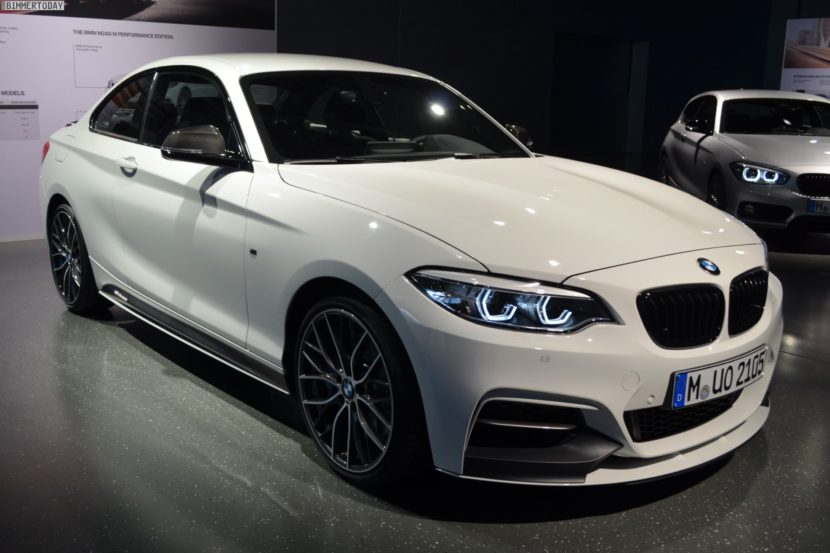 BMW M Performance: 2017 M240i Facelift with tuning accessories