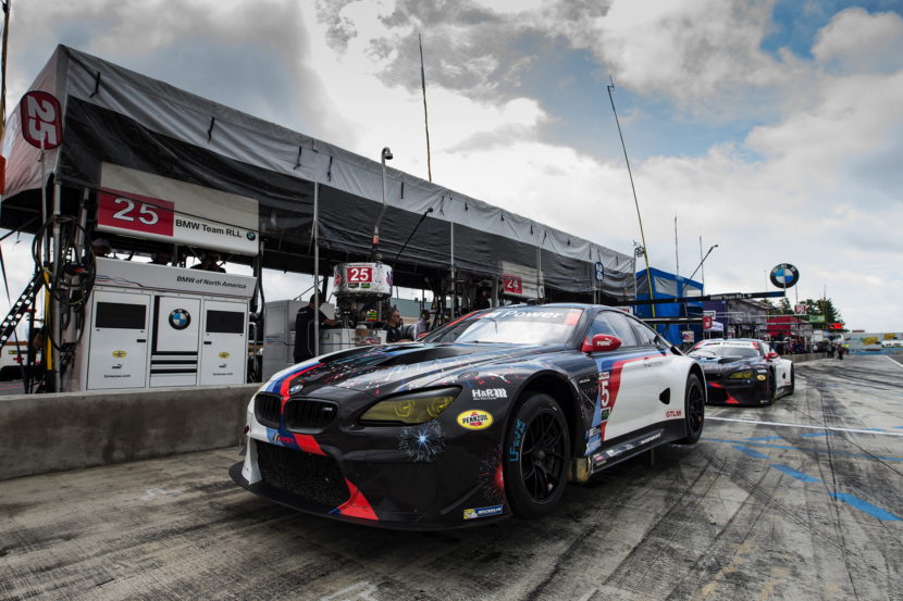 BMW RLL Team 1 and 2 on starting grid for Sahlen’s Six Hours of The Glen