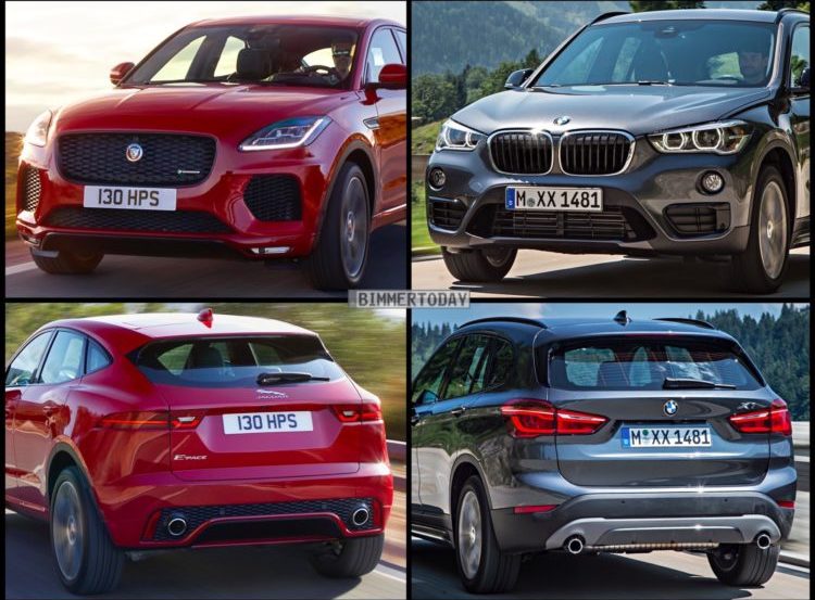 Photo Comparison: BMW X1 vs Jaguar E-Pace