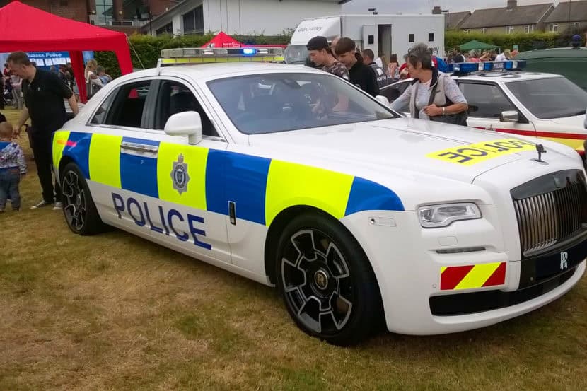 The First Ever Rolls-Royce Ghost Police Car Revealed in Sussex
