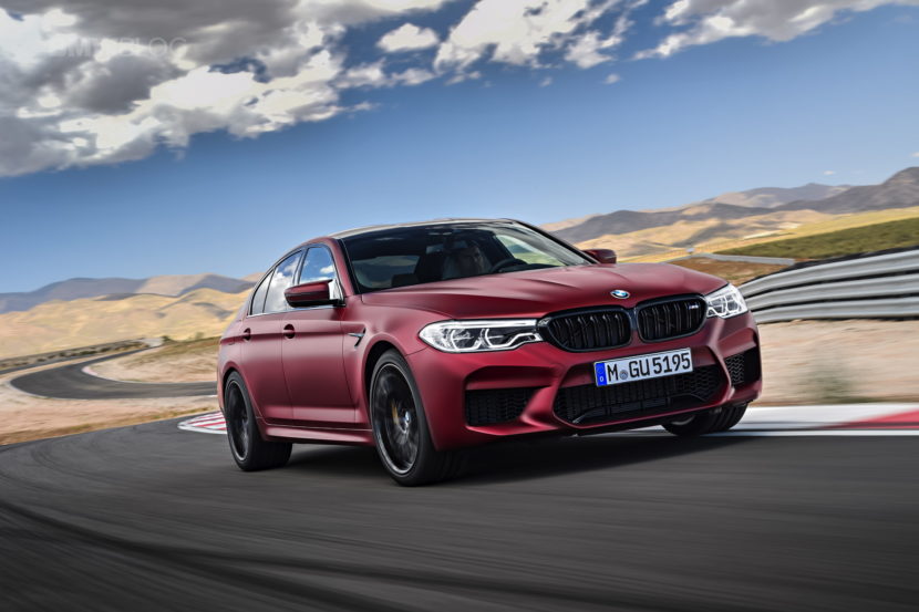 VIDEO: 2021 BMW M5 LCI featured in Aventurine Red metallic on the Ring