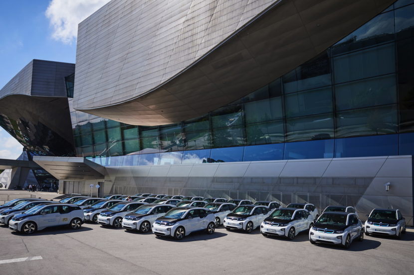 Around 1,100 BMW i3s are used by German authorities