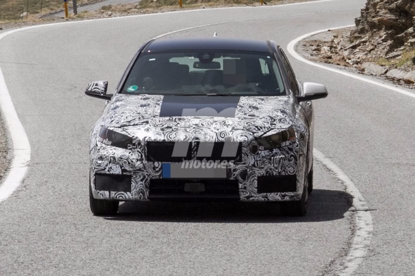 2019 BMW 1 Series spied on the Nurburgring