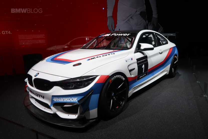 2017 Frankfurt Auto Show: BMW M4 GT4