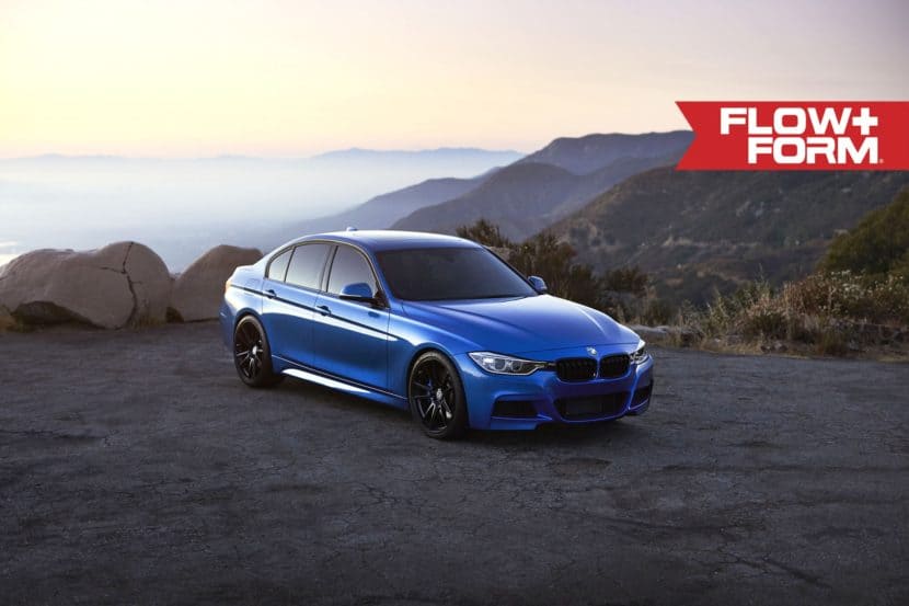 Estoril Blue Metallic BMW 335i With HRE FF04 Wheels