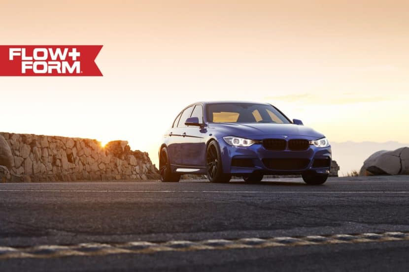 Estoril Blue Metallic BMW 335i With HRE FF04 Wheels