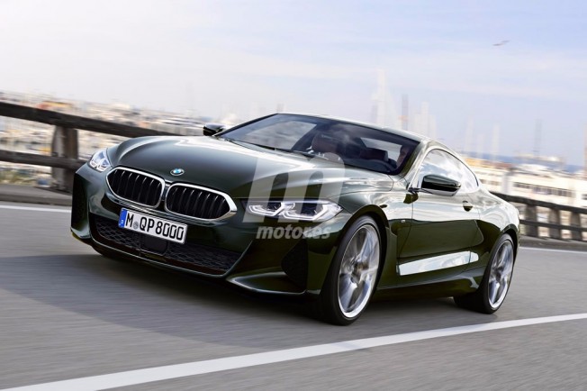 BMW 8 Series Coupe Rendered for production duty