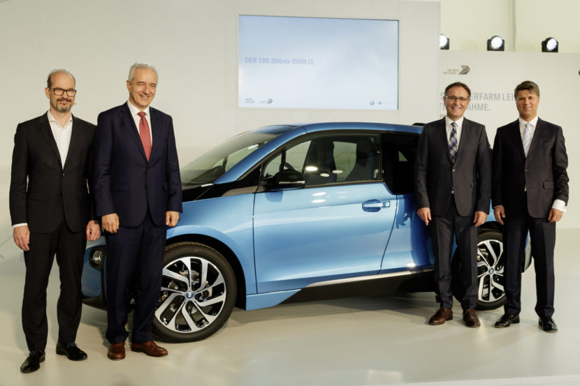 100,000th BMW i3 Rolled Off the Assembly Line in Leipzig Today