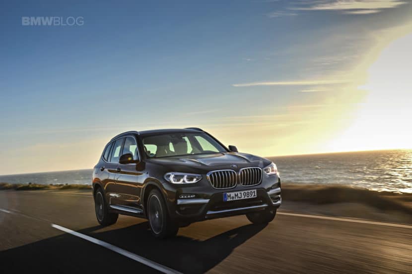 BMW X3 Plug-In Hybrid caught winter testing
