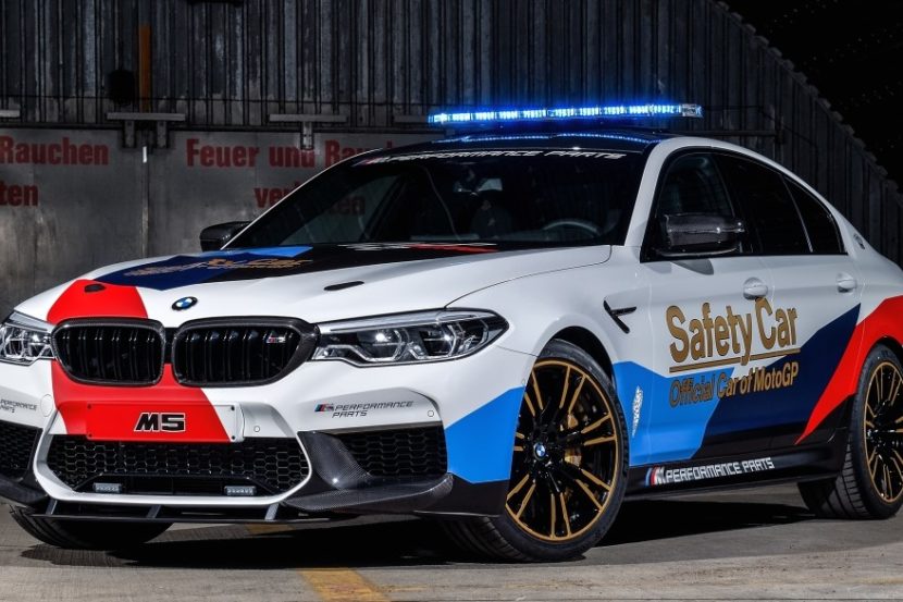 BMW M5 MotoGP Safety Car Unveiled with Innovative Safety Tech