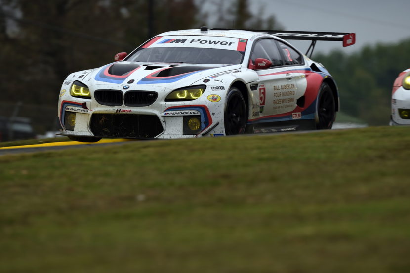 BMW Team RLL celebrates victory at the Petit Le Mans