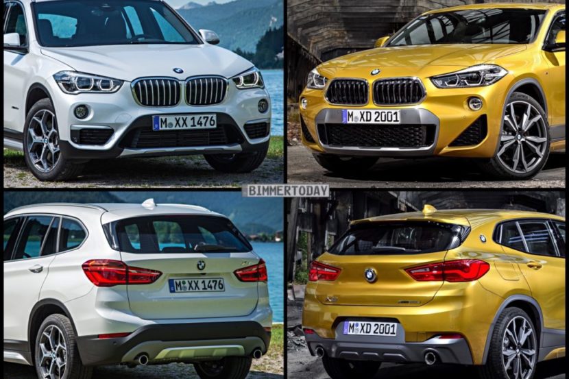 Photo Comparison: BMW X2 vs BMW X1
