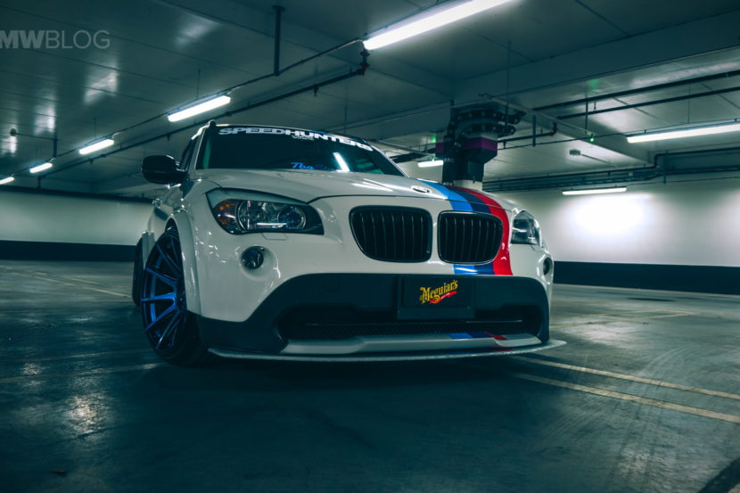 Highly modified widebody BMW X1