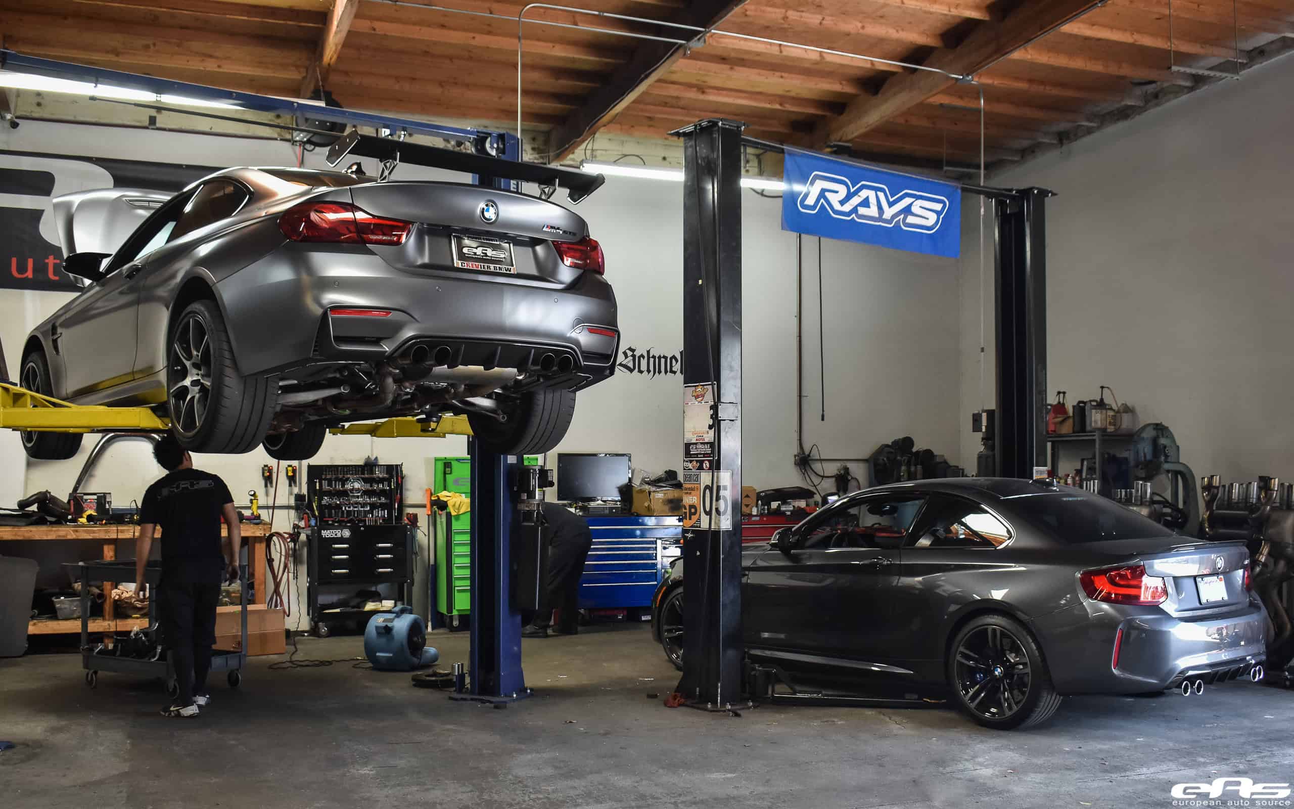 Mineral Gray BMW M2 With M Performance Parts By European Auto Source