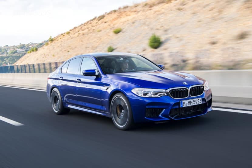 VIDEO: F90 BMW M5 vs Mercedes-AMG E63 S — Drag Race, Braking