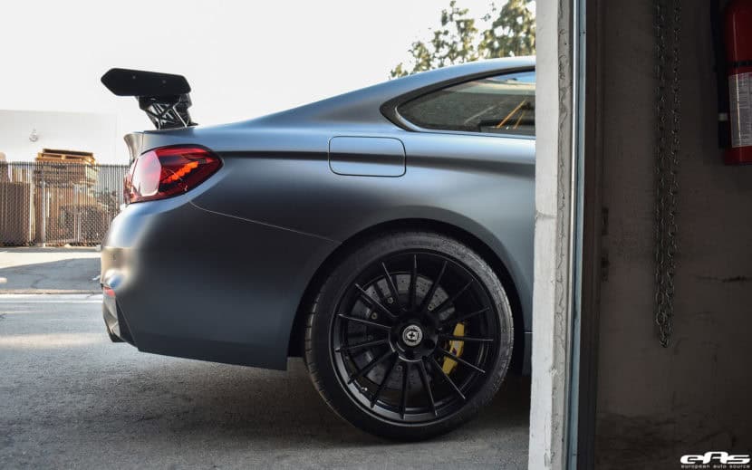 Frozen Gray BMW M4 GTS Upgraded With HRE FF15 Flow Form Wheels