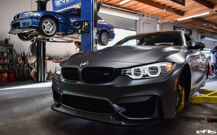 Frozen Gray BMW M4 GTS Upgraded With HRE FF15 Flow Form Wheels