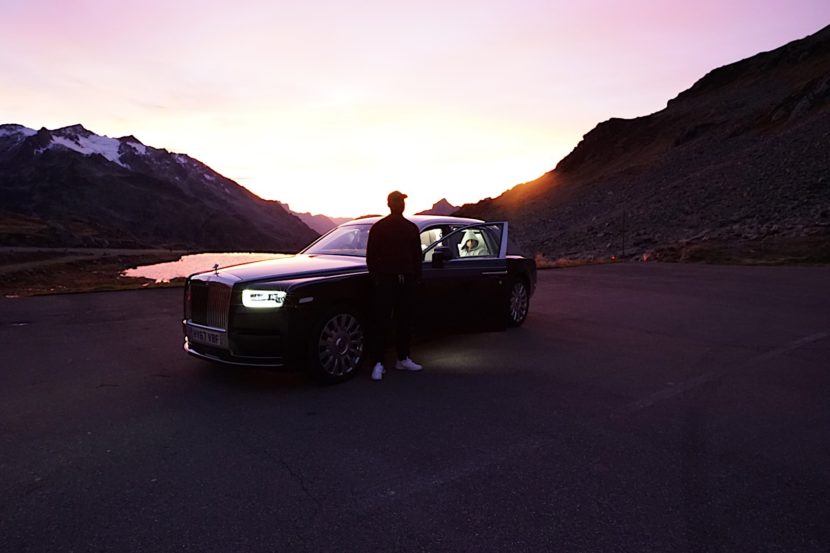 Rolls-Royce Phantom Becomes Rolling Recording Studio with Skepta