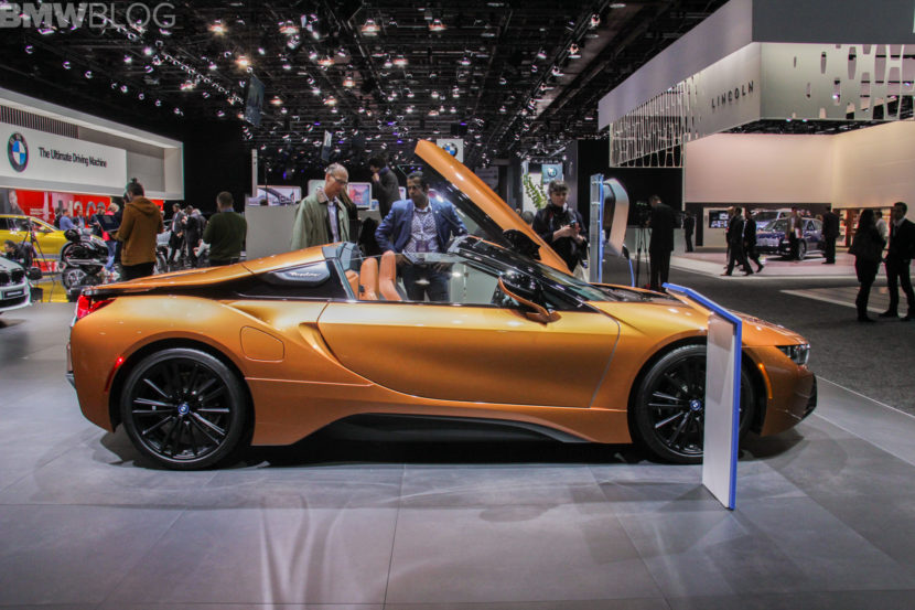2018 Detroit Auto Show: BMW i8 Roadster teased again before market launch