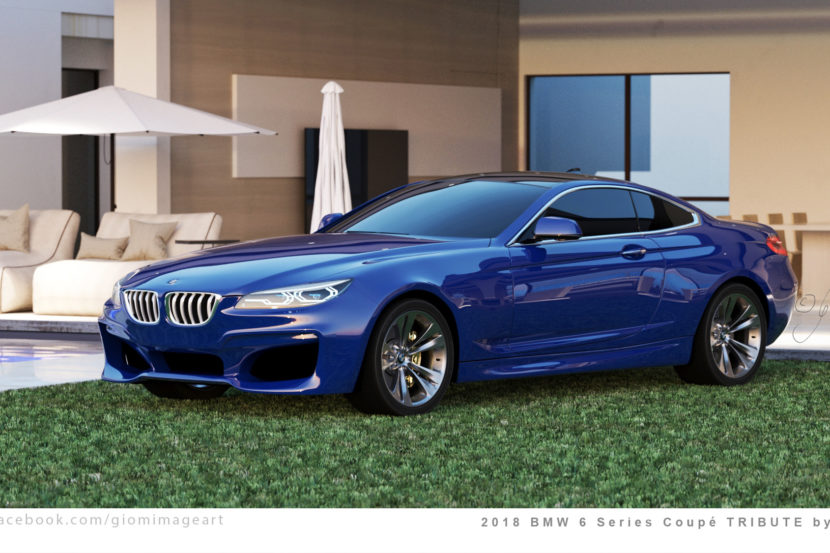 BMW 6 Series Coupe Render — What if BMW never stopped making it?