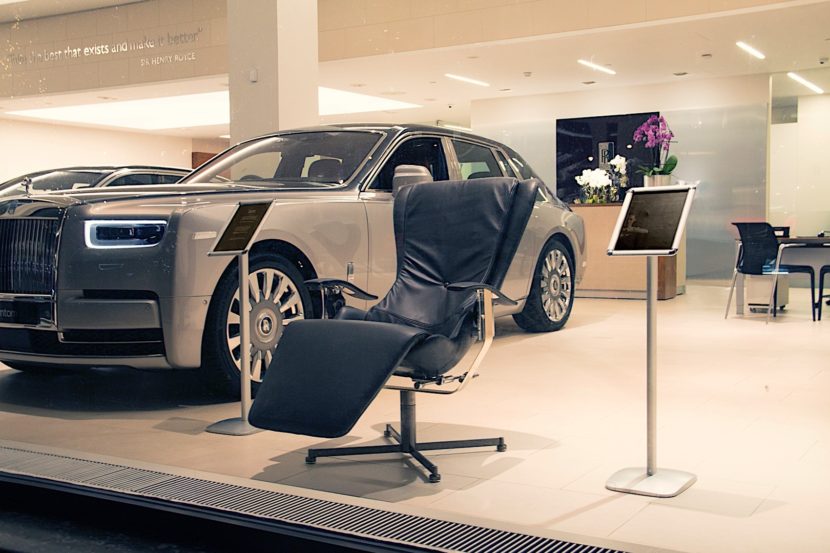 £38,000 Elysium-R Chair Launched at Rolls-Royce Dealership in London