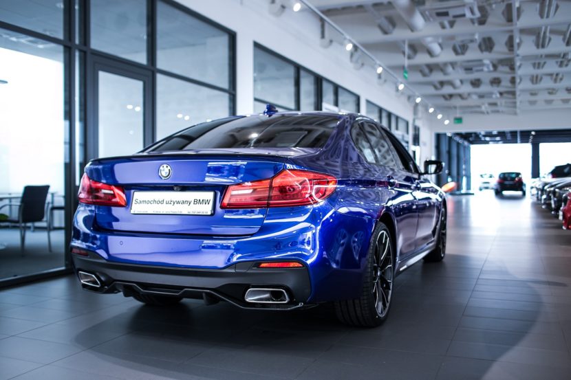 BMW Individual San Marino Blue 540i xDrive with full M Performance