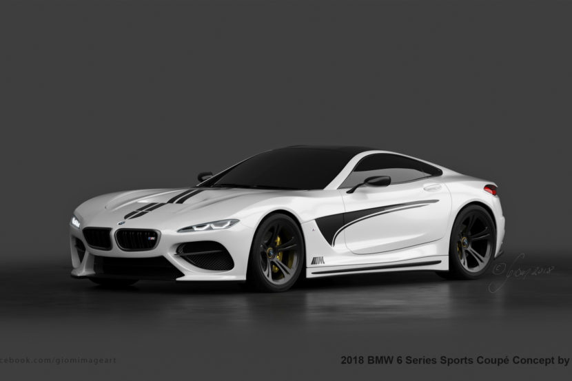 BMW 6 Series Sport Coupe Rendered