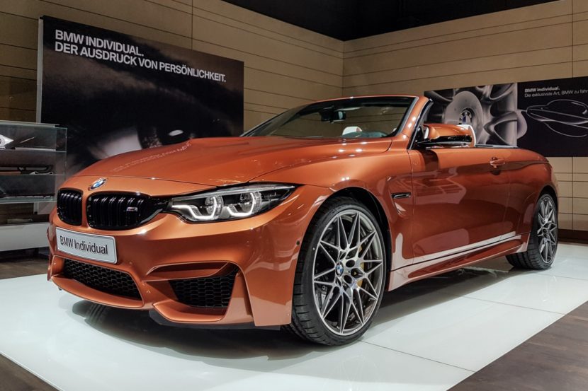 BMW M4 Convertible: Individual rare Byzantium Metallic