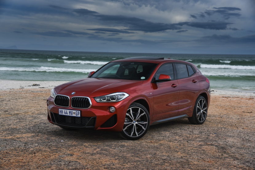 SPIED: 2021 BMW X2 LCI possibly in for bigger nostrils