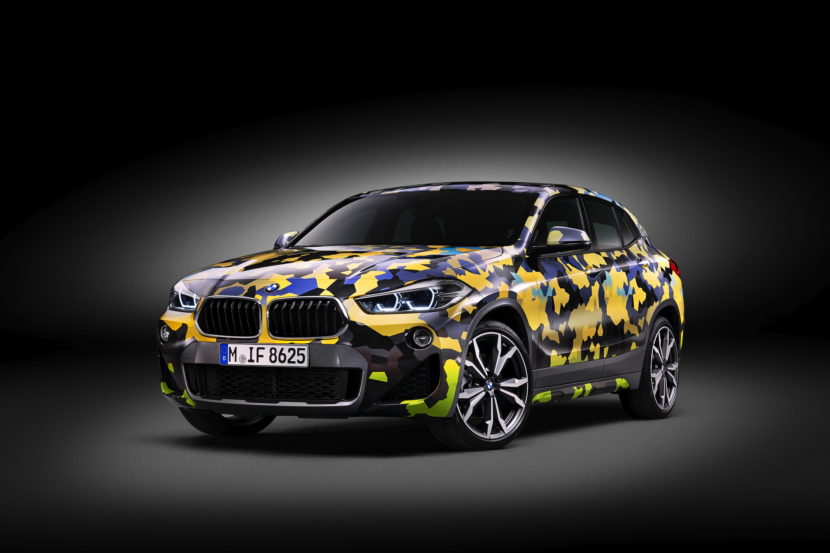 You can now order an official camo wrap for your BMW X2