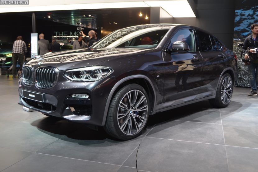 2018 Geneva Motor Show: New BMW X4 in Sophisto Grey