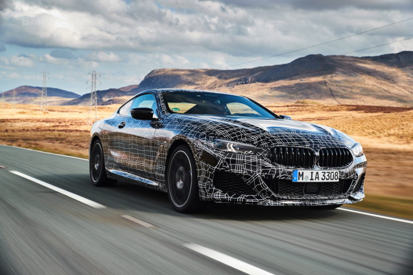 BMW M850i xDrive doing final production testing in Wales – 530 hp