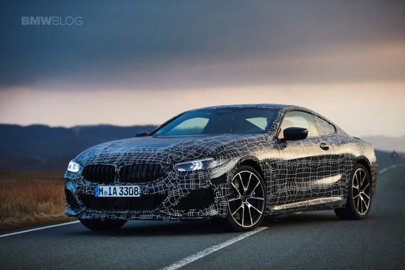 VIDEO: BMW M850i caught sliding around on the ‘Ring