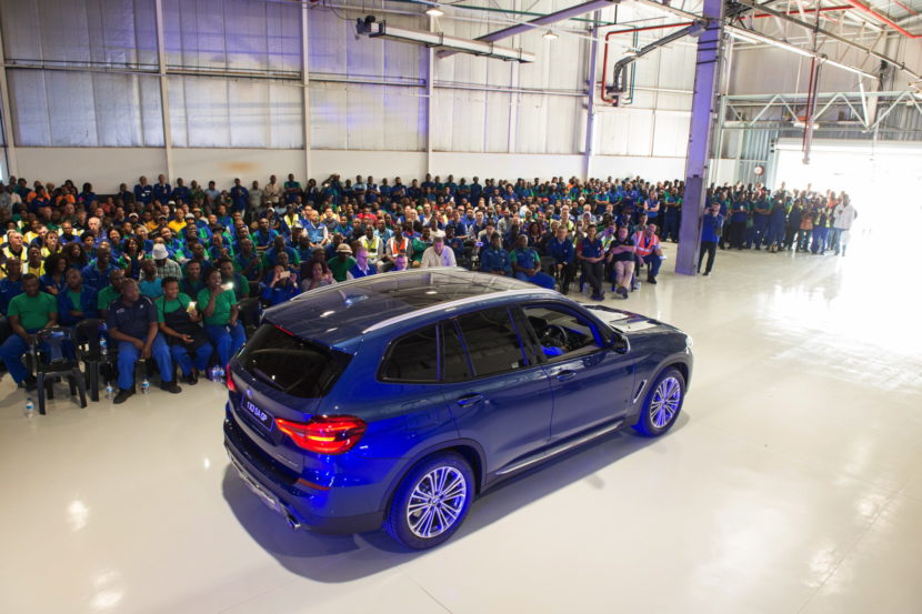 New BMW X3 starts production at South Africa Rosslyn plant
