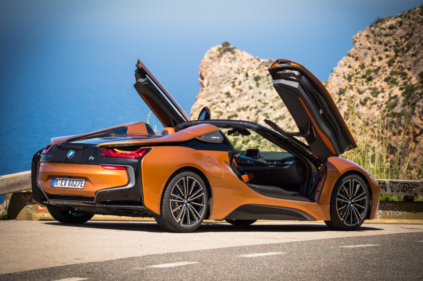 BMW i8 Roadster shines under the Mallorca sun