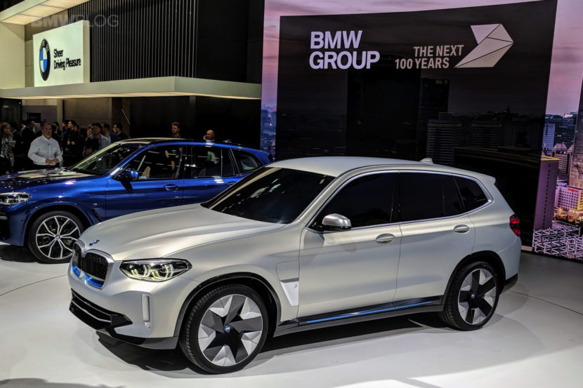 SPIED: BMW iX3 caught again with light camouflage