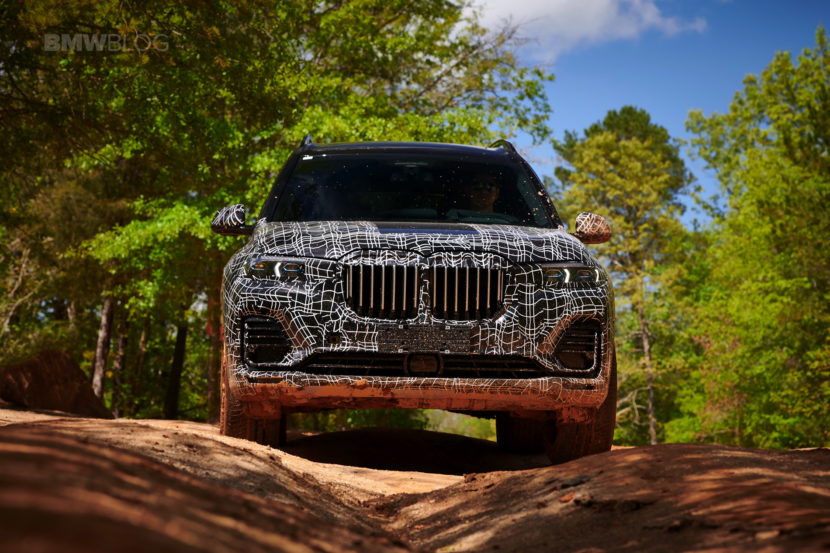 SPIED: BMW X7 looks a bit big on the Nurburgring