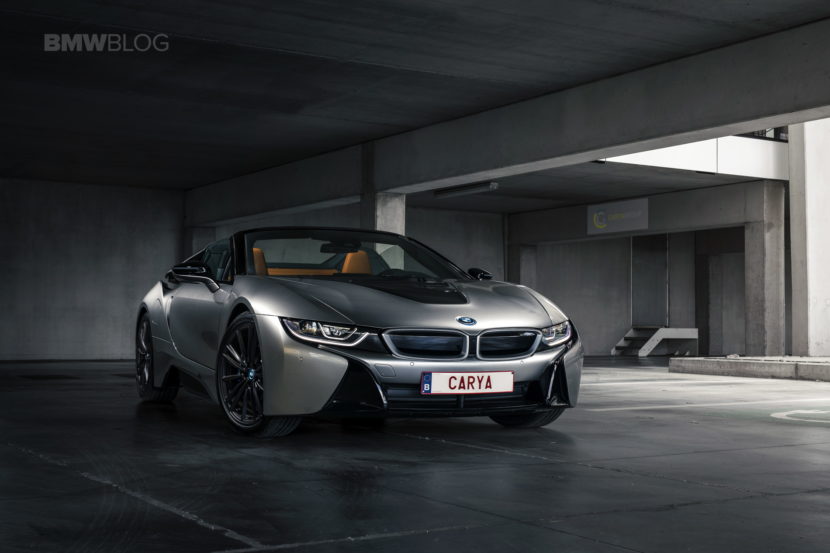 Photoshoot with the BMW i8 Roadster First Edition