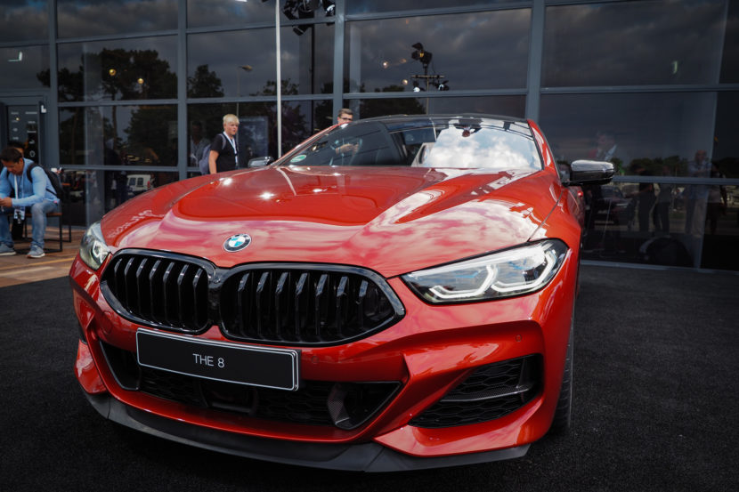 New BMW M850i in Sunset Orange – Live Photos