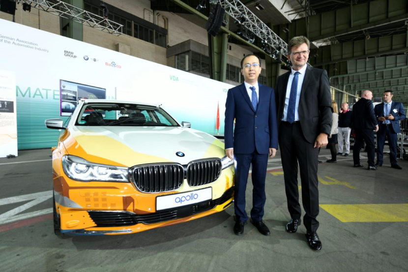 BMW and Baidu to end autonomous tech partnership