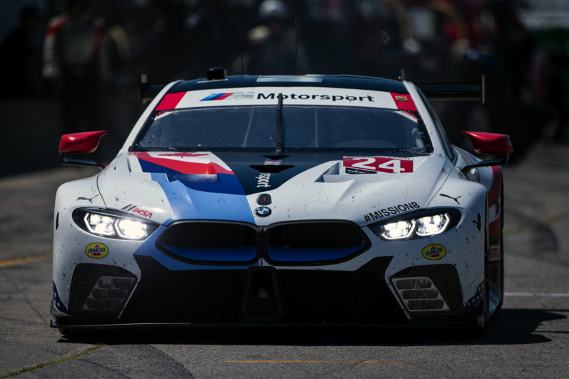 BMW M8 GTE finishes 7th and 8th at Mobil 1 SportsCar Grand Prix