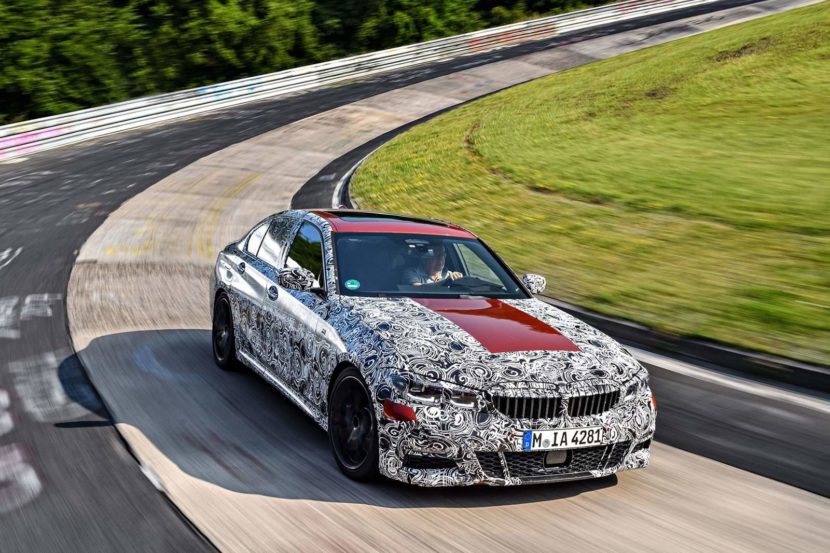 “Official spy photos” of the upcoming BMW G20 3 Series