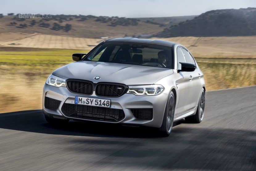 New videos of the BMW M5 Competition