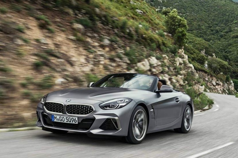First Official Videos: New BMW Z4 G29 in grey