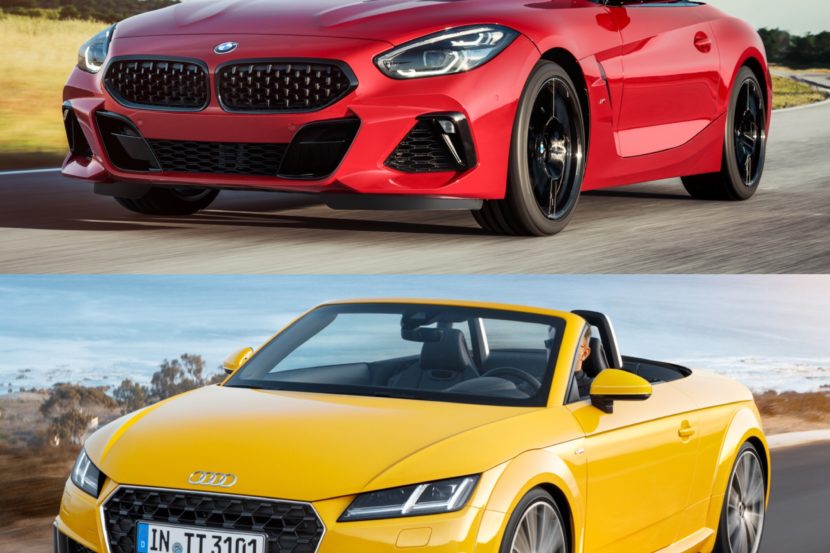 Photo Comparison: BMW Z4 M40i vs Audi TT Roadster
