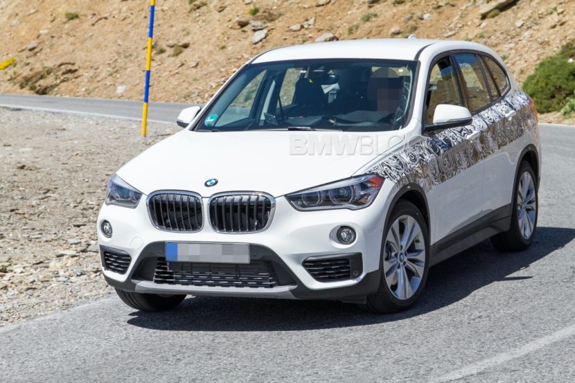 Upcoming BMW X1 xDrive25e spotted in Spain
