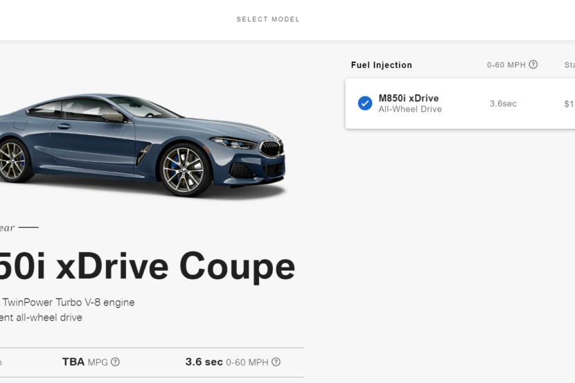 Let’s make a BMW 8 Series — Configurator goes live