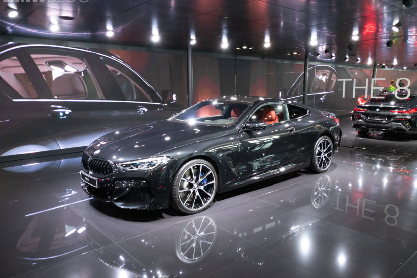 Paris 2018: BMW 840d Coupe looks stunning in Sapphire Black